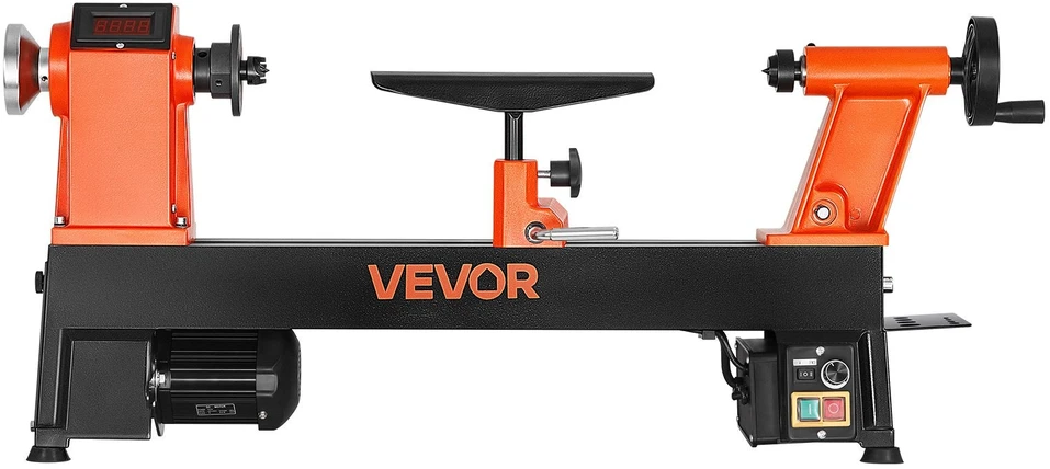 VEVOR Medžio tekinimo staklės 1 AG 30 cm x 46 cm