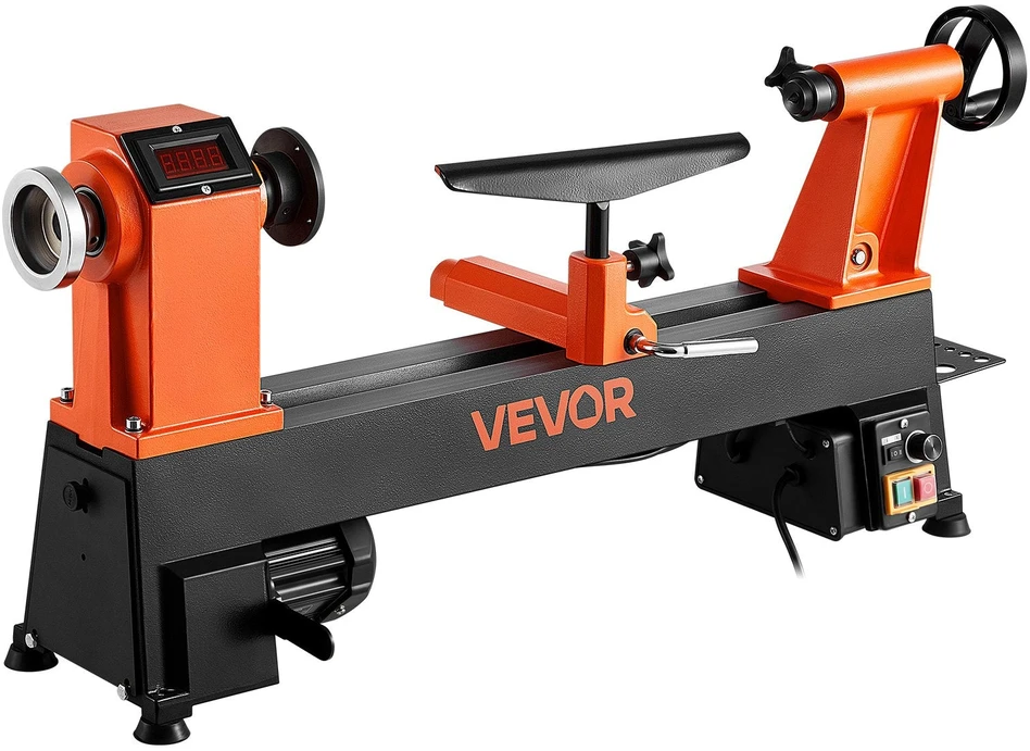 VEVOR Medžio tekinimo staklės 1 AG 30 cm x 46 cm