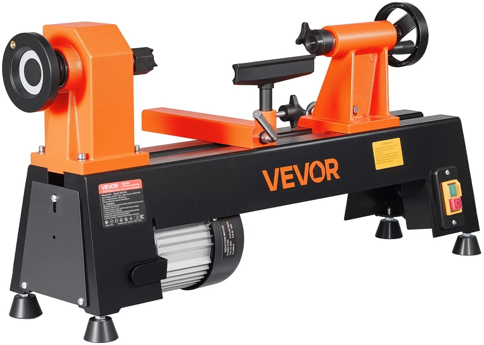 Medžio tekinimo staklės VEVOR RWL1018, 375 W