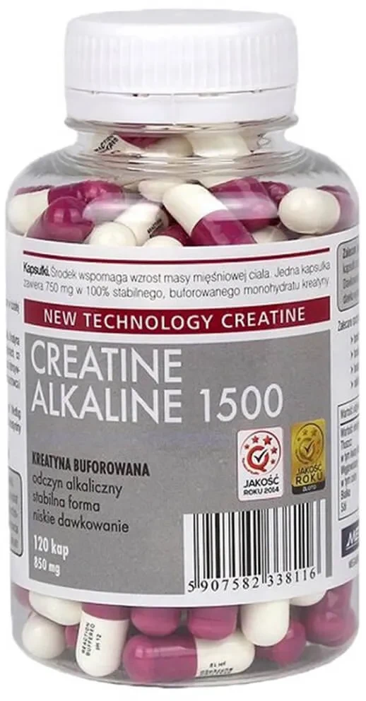 Megabol Kreatinas Alkalinas 1500 - 120 Kaps.