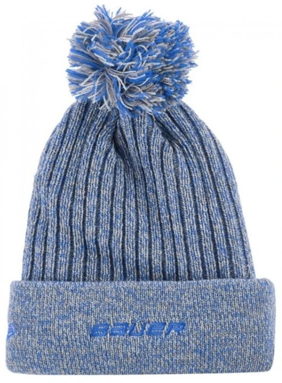 Megzta kepurė su bumbulu Bauer Team Knit Pom