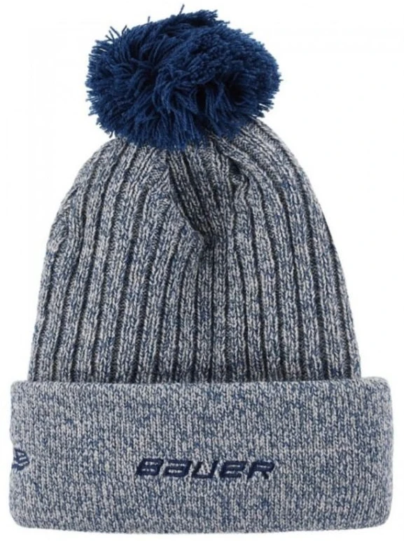 Megzta kepurė su bumbulu Bauer Team Knit Pom