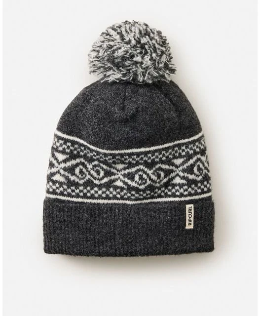 Megzta kepurė su bumbulu Rip Curl Cosmic Kiss, pilka