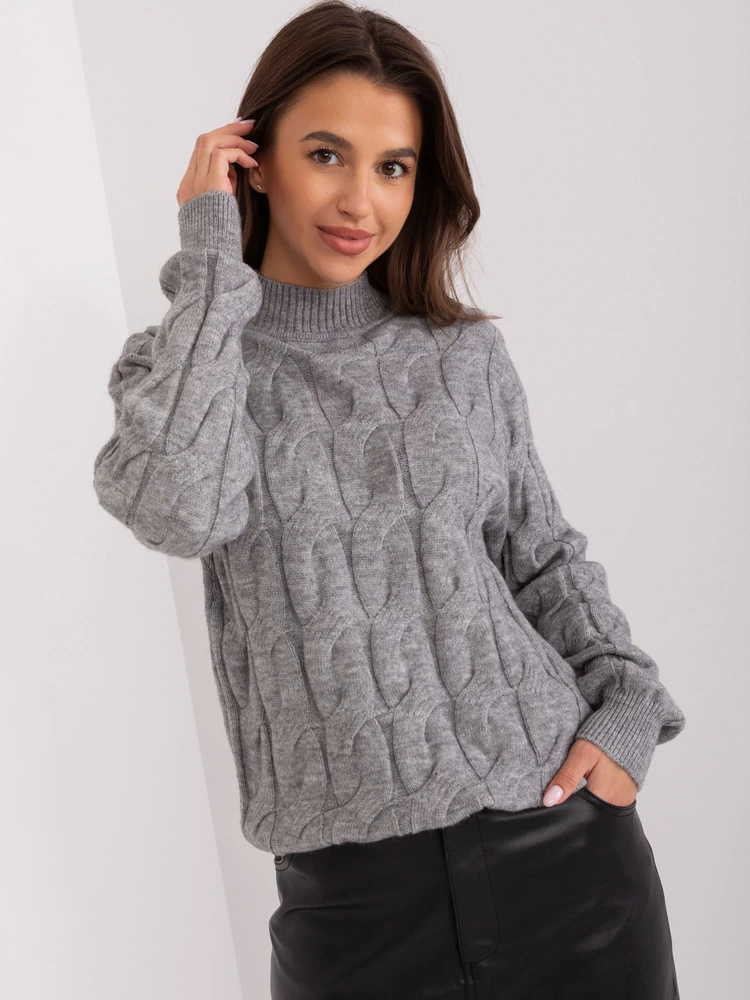 Megztinis-AT-SW-2235.00P-tamsiai pilkas