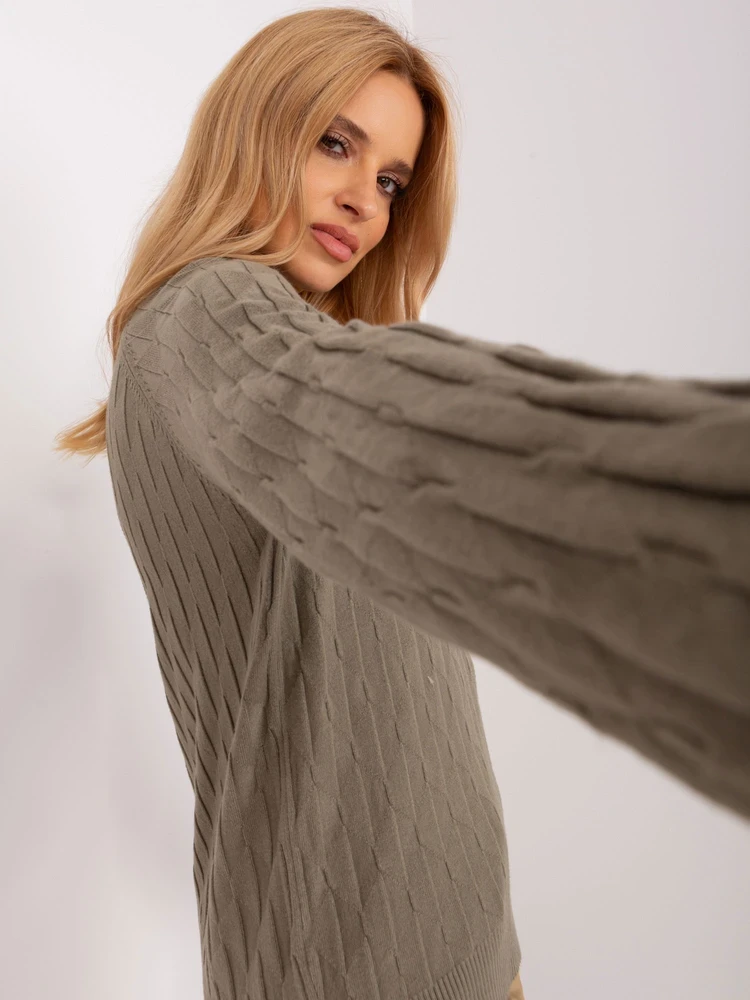 Megztinis-AT-SW-2326.37X-khaki
