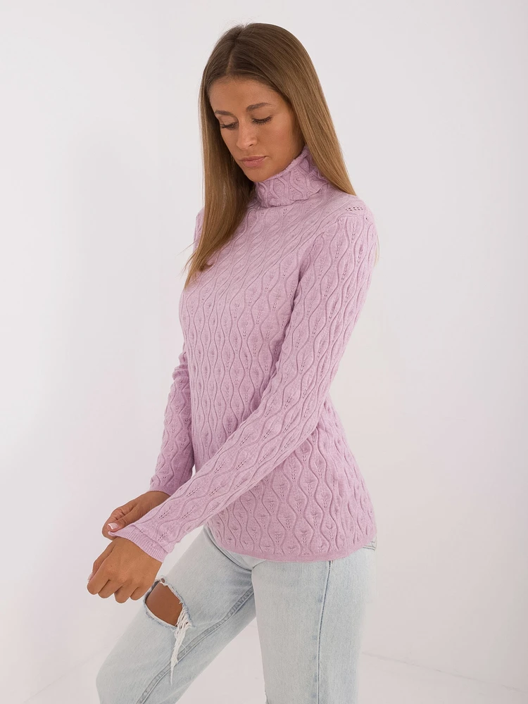 Megztinis-AT-SW-2334-2,61-šviesiai violetinis