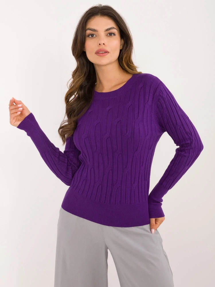Megztinis-AT-SW-2338-2,61-tamsiai violetinis