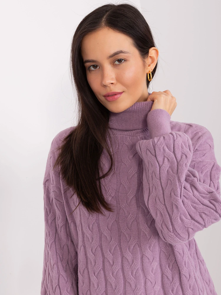 Megztinis-AT-SW-2348.88-šviesiai violetinis