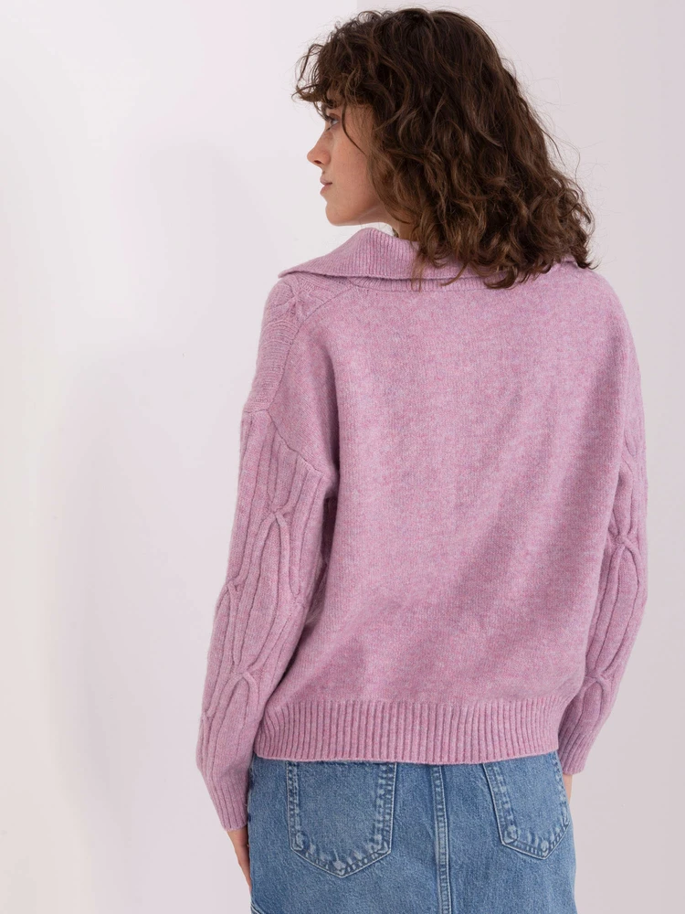 Megztinis-AT-SW-2349-2,96-šviesiai violetinis