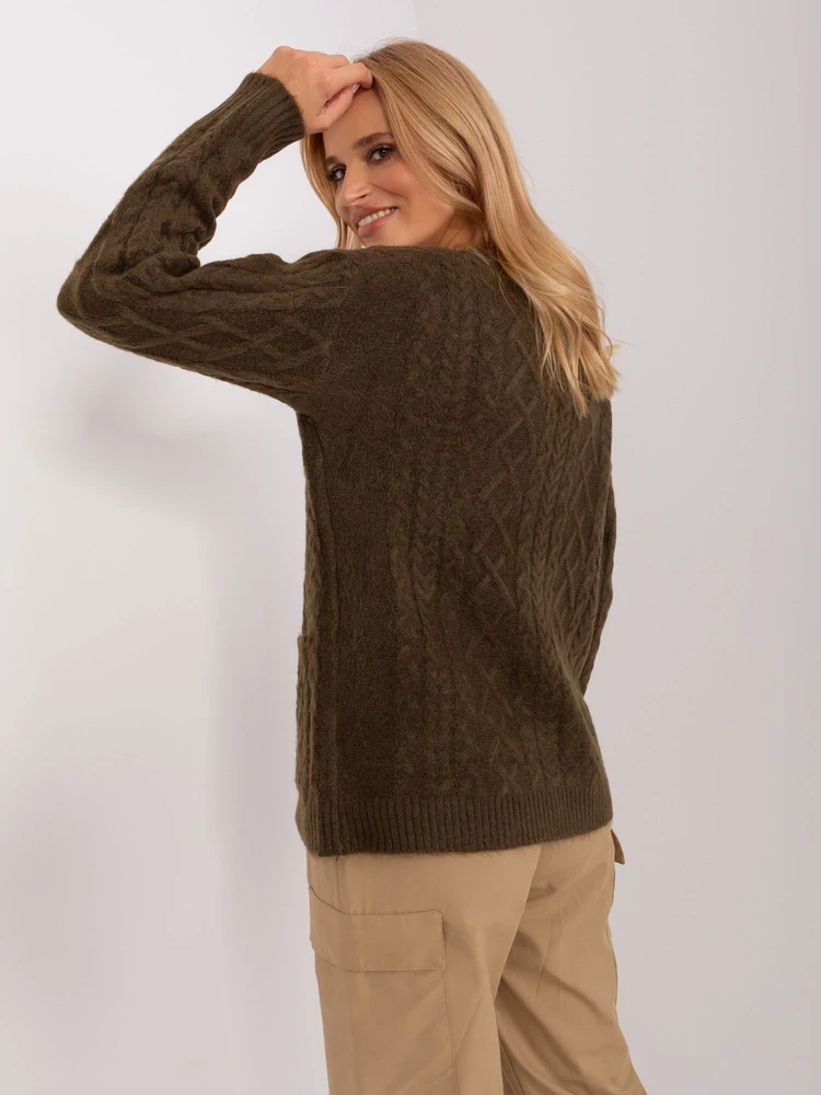 Megztinis-AT-SW-2358.31-khaki