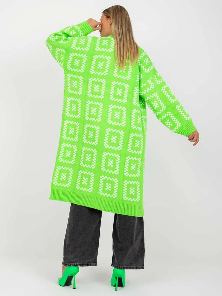 Megztinis fluo žalias
