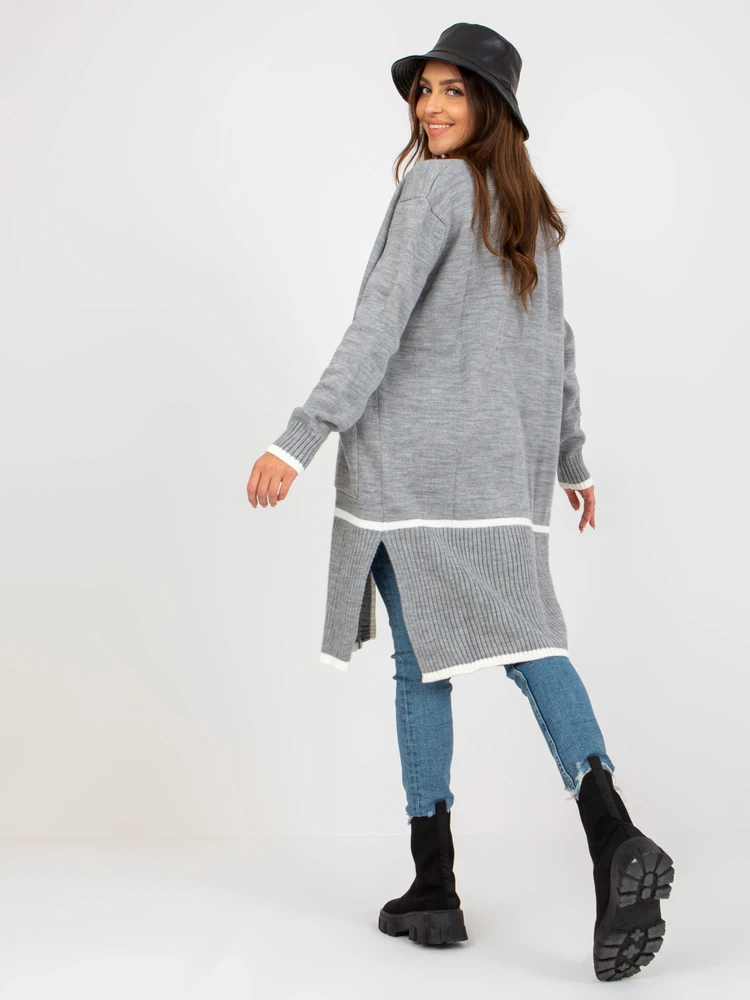 Megztinis-LC-SW-0340.42P-pilka