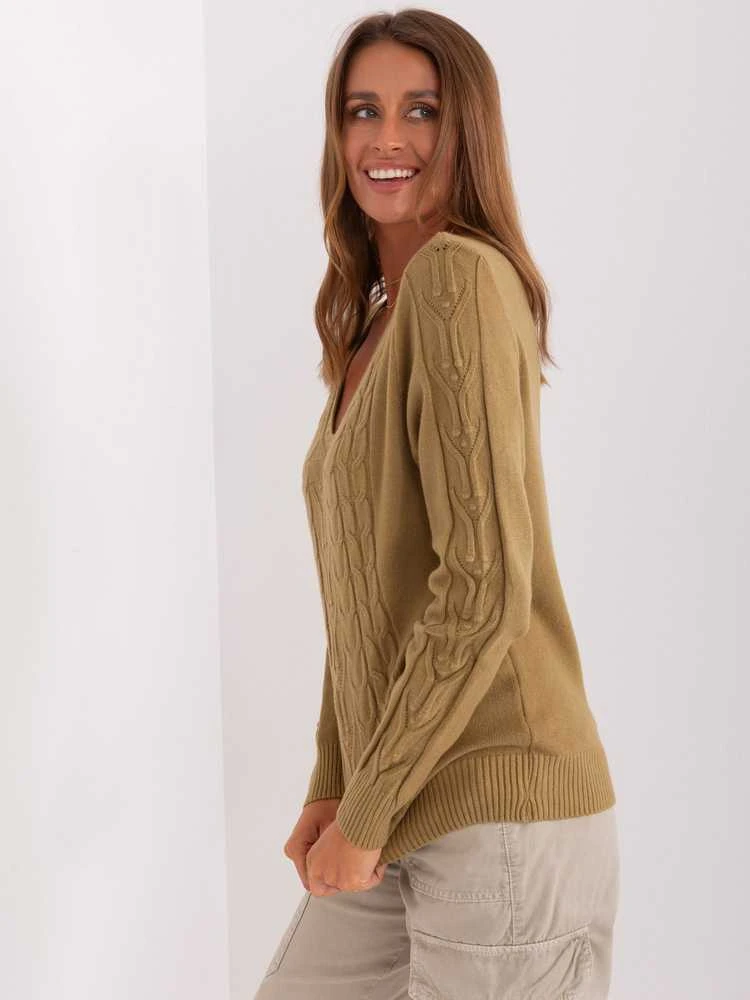 Megztinis olive
