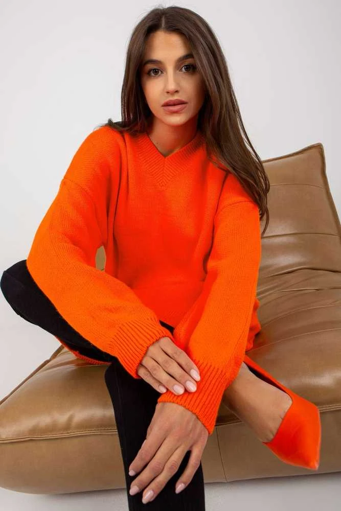 Megztinis Oranžinė