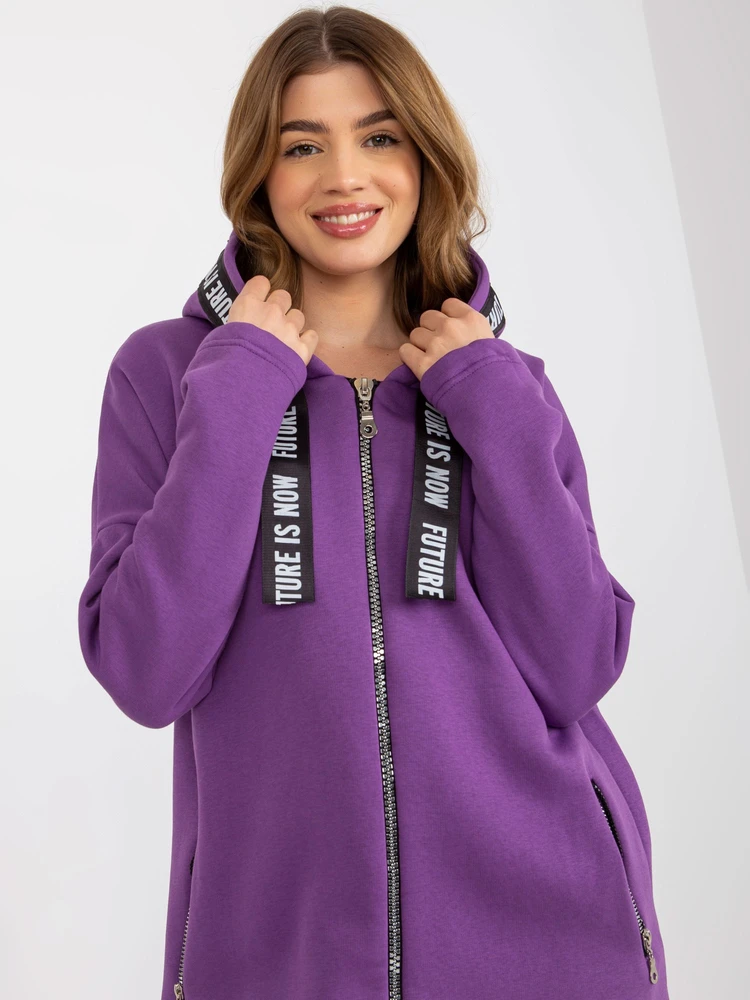 Megztinis-RV-BL-6683.00P-tamsiai violetinis