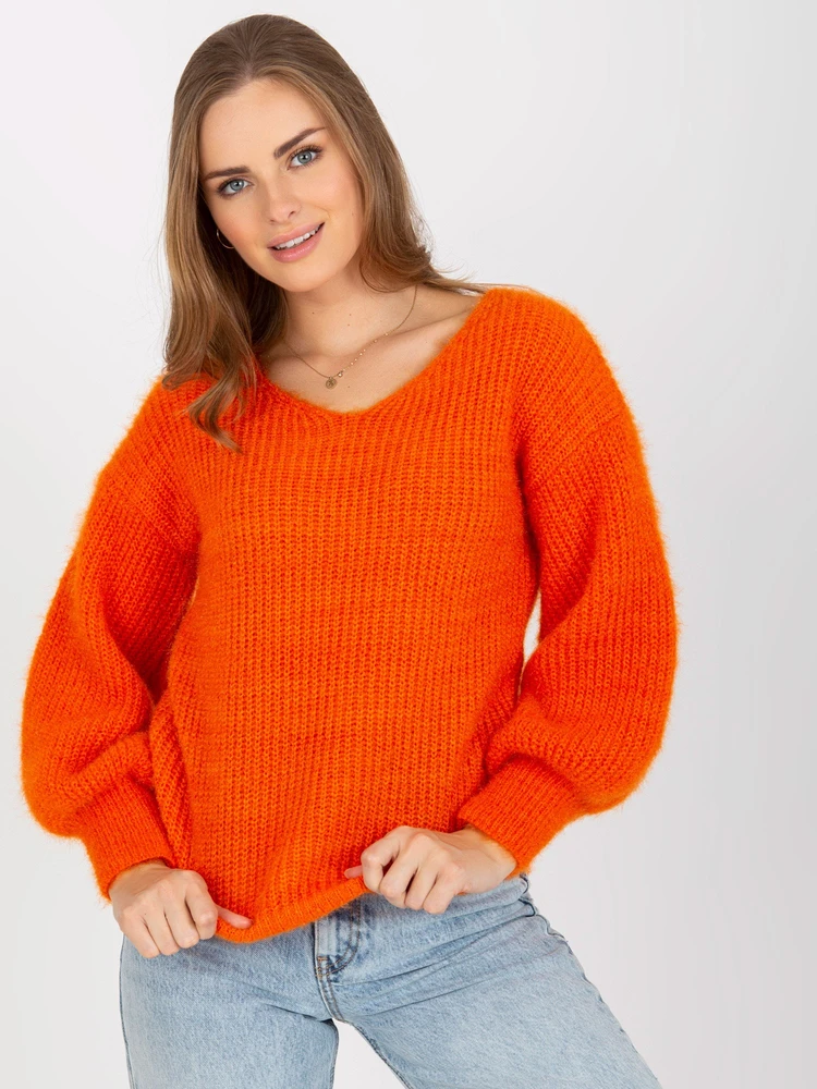 Megztinis-TW-SW-BI-9029.84-oranžinė