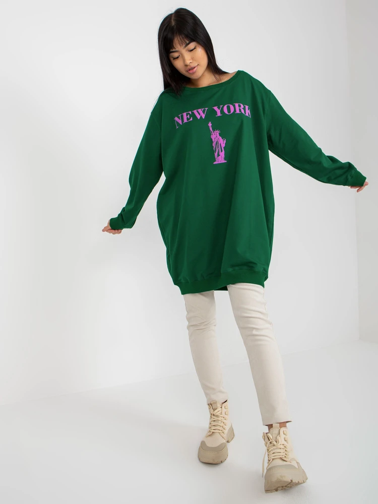 Megztinis-VI-BL-3212.15X-žalia-violetinė