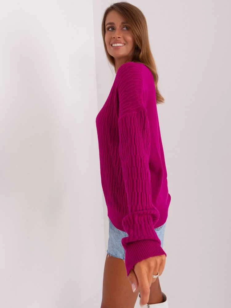Megztinis violetinis