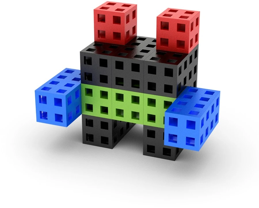 Meli Cube konstruktorius (100 el.)