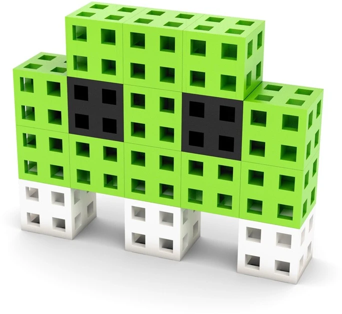 Meli Cube konstruktorius (100 el.)