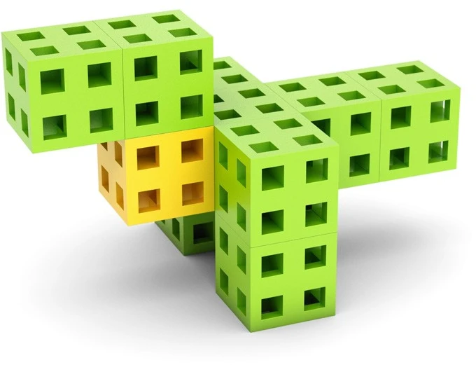 Meli Cube konstruktorius (50 el.)