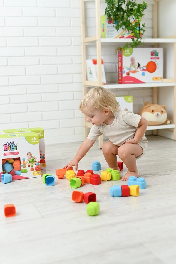 Meli Kaladėlės Soft Bibi (24 el)