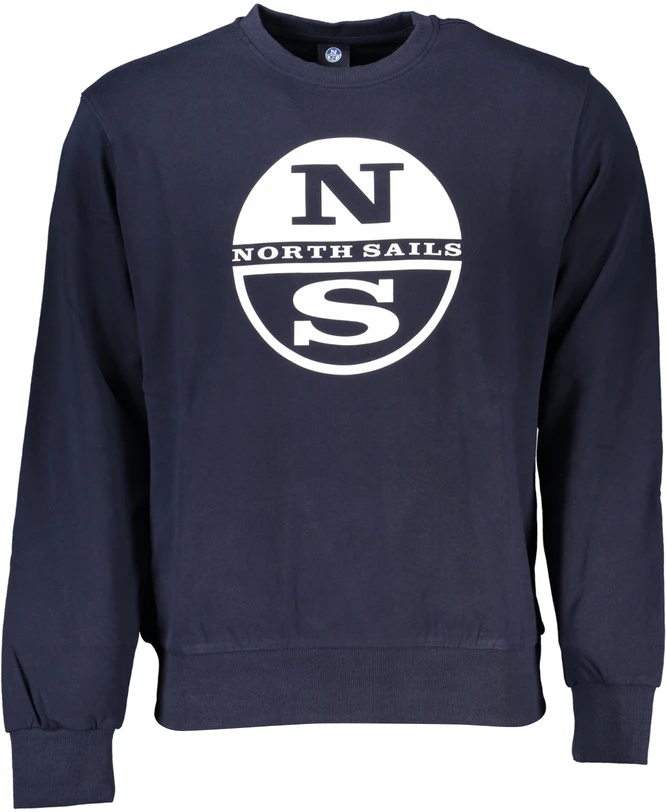 MĖLYNA VYRIŠKA BEUŽRAKTĖ BLUZA NORTH SAILS