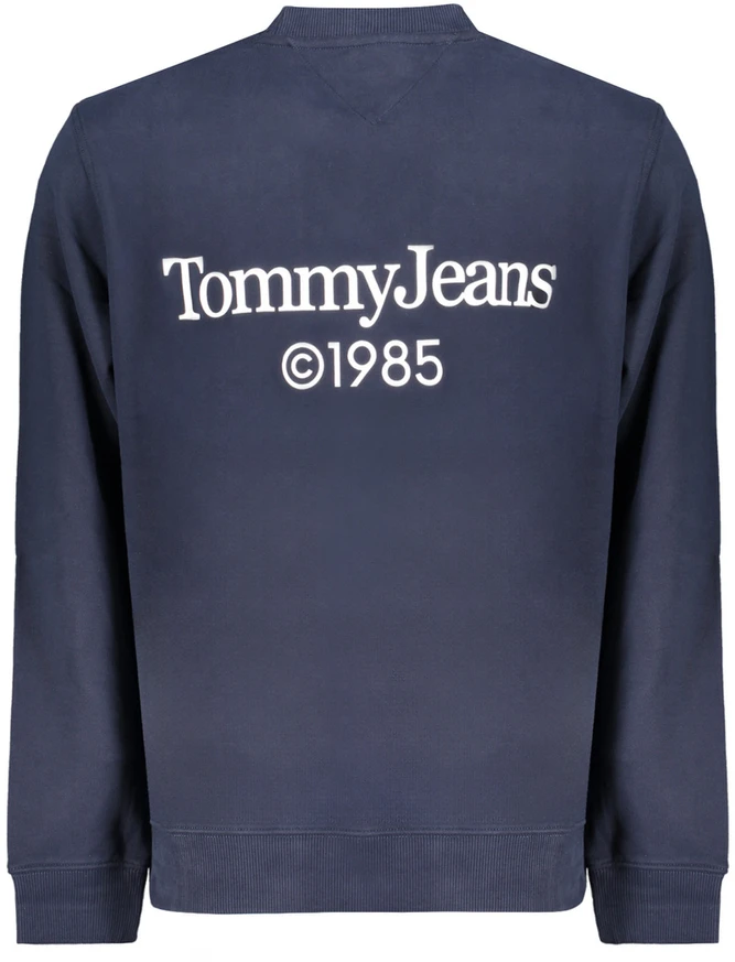 mėlyna BLUZA MĘSKA BEZ ZAMKA TOMMY HILFIGER
