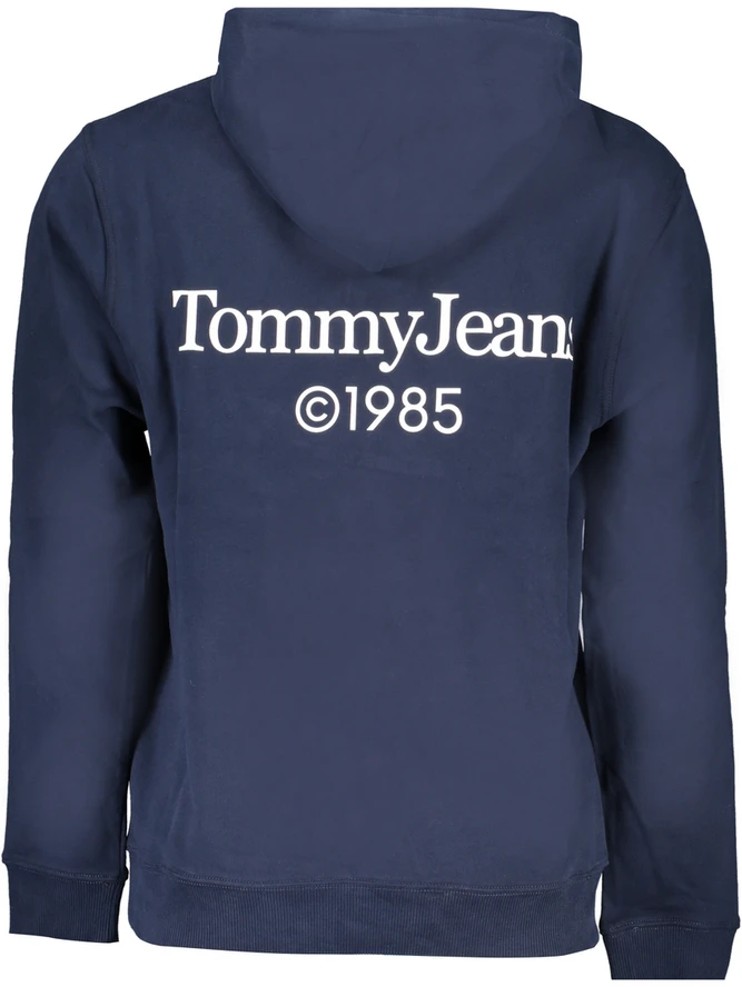 mėlyna BLUZA MĘSKA BEZ ZAMKA TOMMY HILFIGER