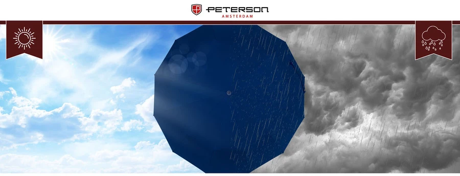 Didelis skėtis Peterson, mėlynas G11