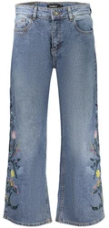 Mėlyna jeansy moterims Desigual Bridget