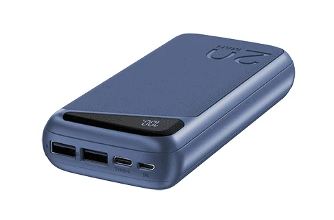 Mėlynas 20000 mAh powerbankas Navitel PWR20 MX