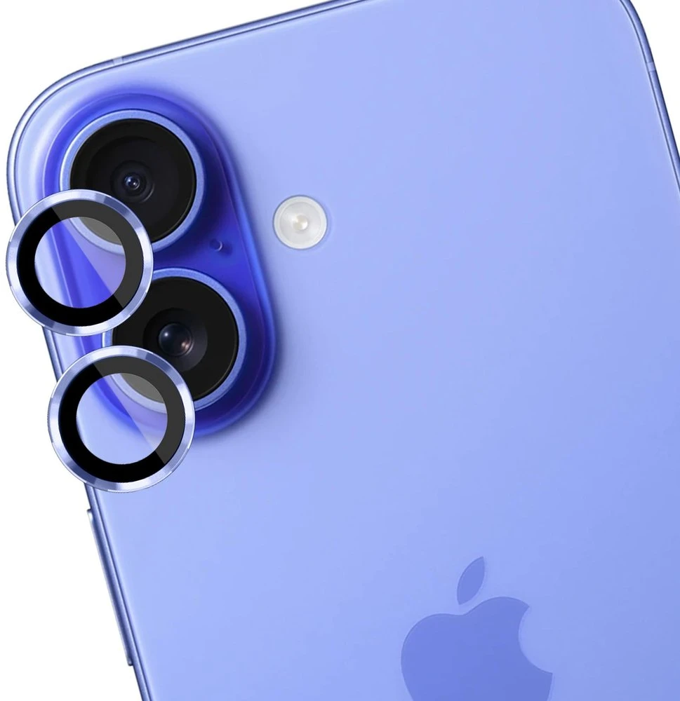 Kameros objektyvo apsauga 3MK Lens Protection Pro, skirta iPhone 17, mėlyna
