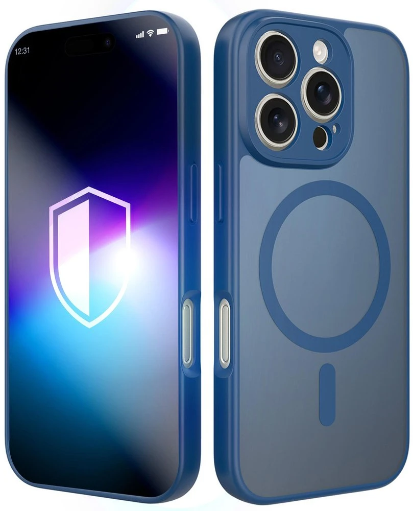 Nezatříděno Mėlynas dėklas iPhone 16 Pro telefonui 3mk Misty MagCase