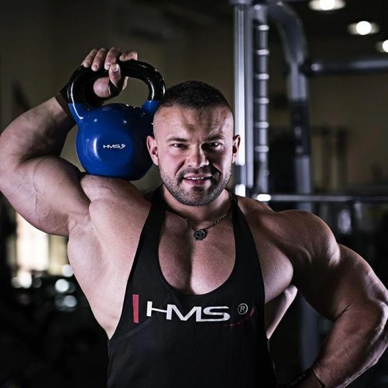 Ketaus gira HMS KNV mėlyna - 24 kg