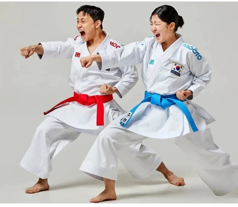Mėlynas kimono diržas - MTX Karate WKF | MOOTO