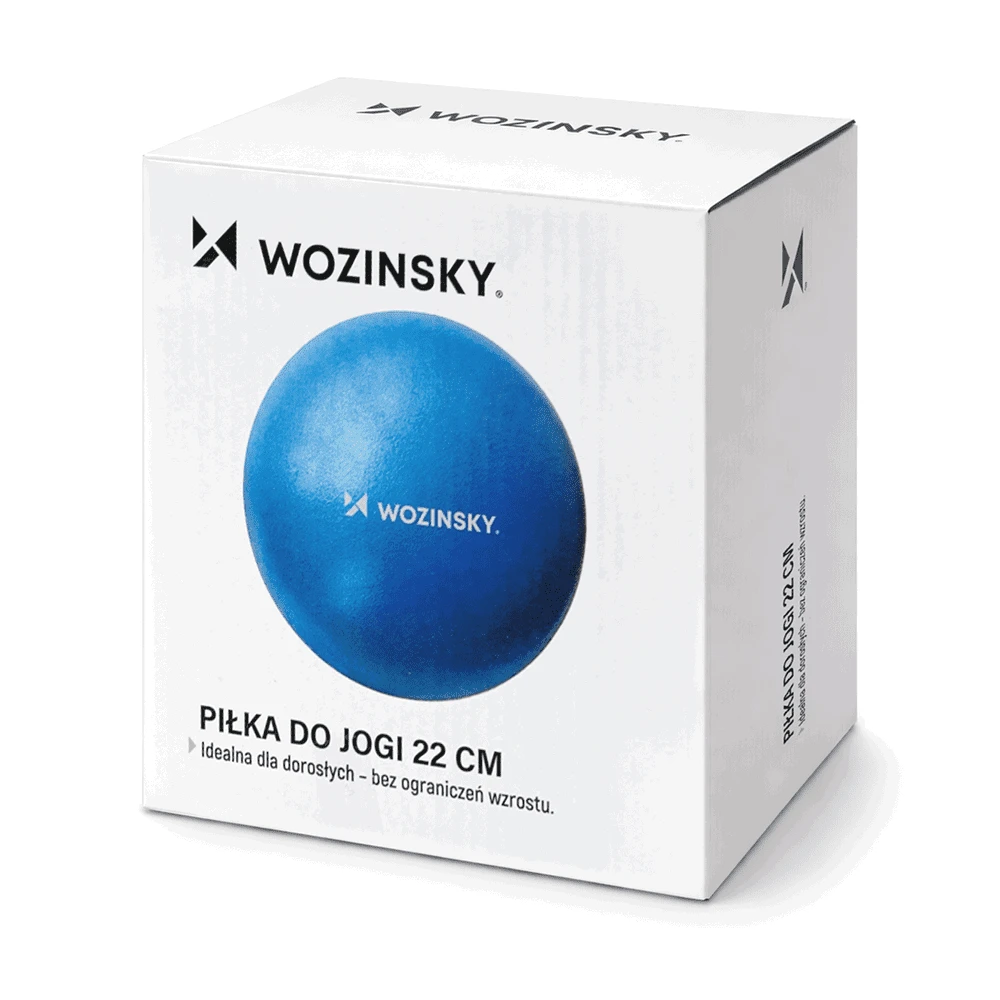Wozinsky WPDP-N22 reabilitacinis mankštos kamuolys 22 cm - mėlynas