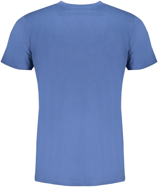 Mėlynas T-SHIRT MĘSKI Z KRÓTKIM RĘKAWEM NORWEGIA 1963