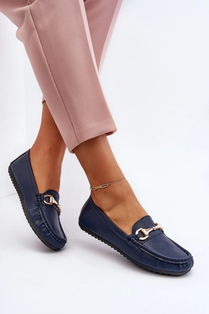 Mėlynos mokasinai Step in style
