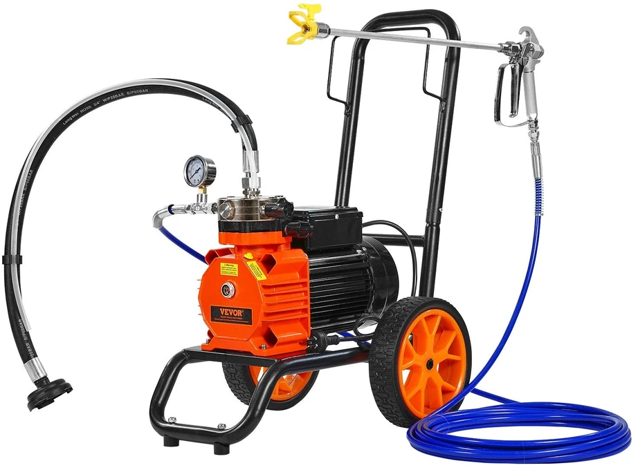 VEVOR Vežimėlio beorių dažų purkštuvas 1100 W