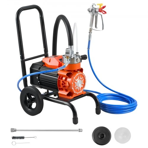 VEVOR Pneumatinis dažų purkštuvas su vežimėliu 900 W