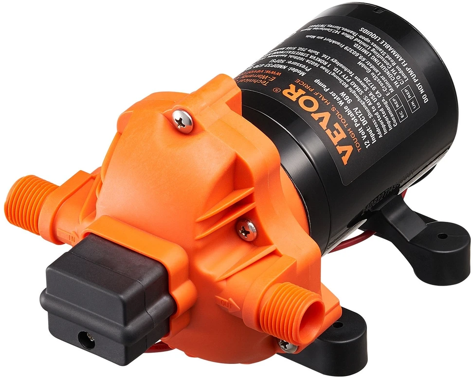 VEVOR 12V diafragminis vandens siurblys 3-chambers