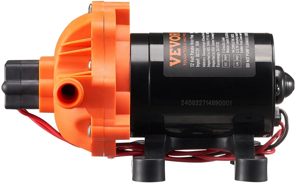 VEVOR 12V diafragminis vandens siurblys 3-chambers