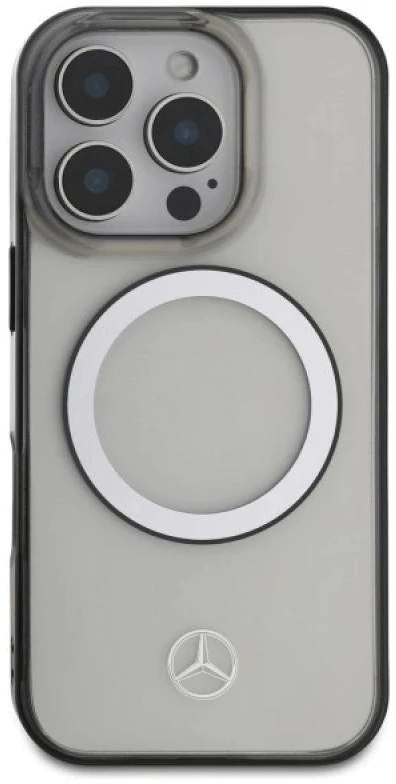 Mercedes MEHMP16X23HUOKC Apple iPhone 16 Pro Max 6.9″ skaidrus kietas dėklas Printed logo MagSafe