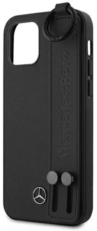Dėklas Mercedes MEHCP12SLSSBK Apple iPhone 12 mini 5,4″ juodos spalvos hardcase Strap Line