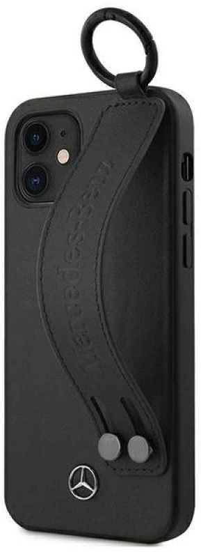 Dėklas Mercedes MEHCP12SLSSBK Apple iPhone 12 mini 5,4″ juodos spalvos hardcase Strap Line