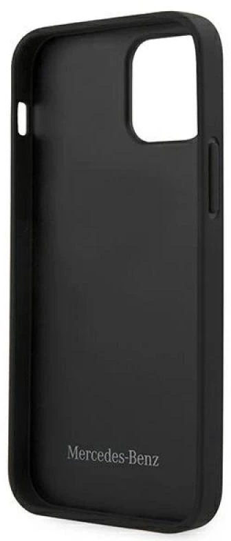 Dėklas Mercedes MEHCP12SLSSBK Apple iPhone 12 mini 5,4″ juodos spalvos hardcase Strap Line