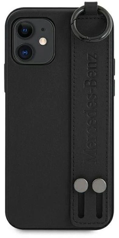 Dėklas Mercedes MEHCP12SLSSBK Apple iPhone 12 mini 5,4″ juodos spalvos hardcase Strap Line