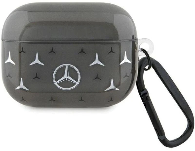 Mercedes MEAP8DPMGS AirPods Pro Dėklas juodos spalvos Large Star Pattern