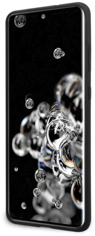 Dėklas Mercedes MEHCS69SILSB S20 Ultra G988 hard case juodas/juodas Silicone Line
